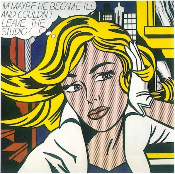Roy Lichtenstein, M-Maybe, 1965