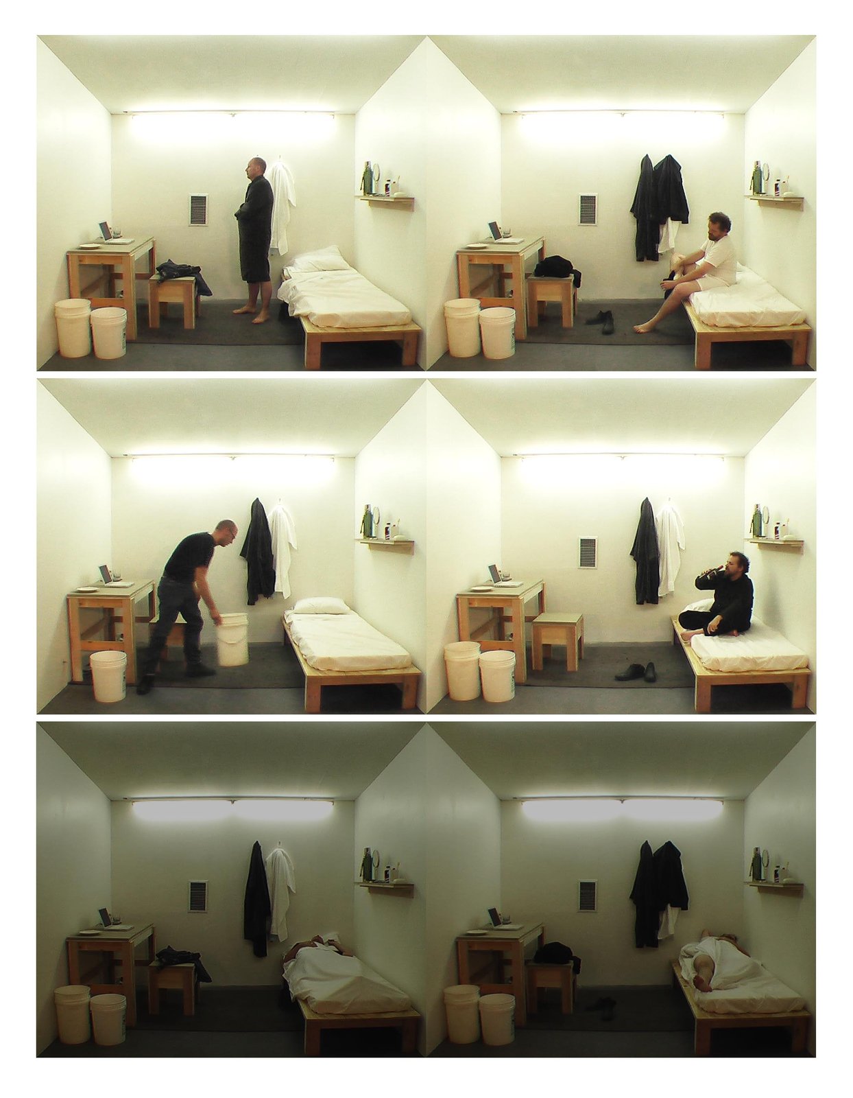 1 year performance video (aka samHsiehUpdate), 2004-2005