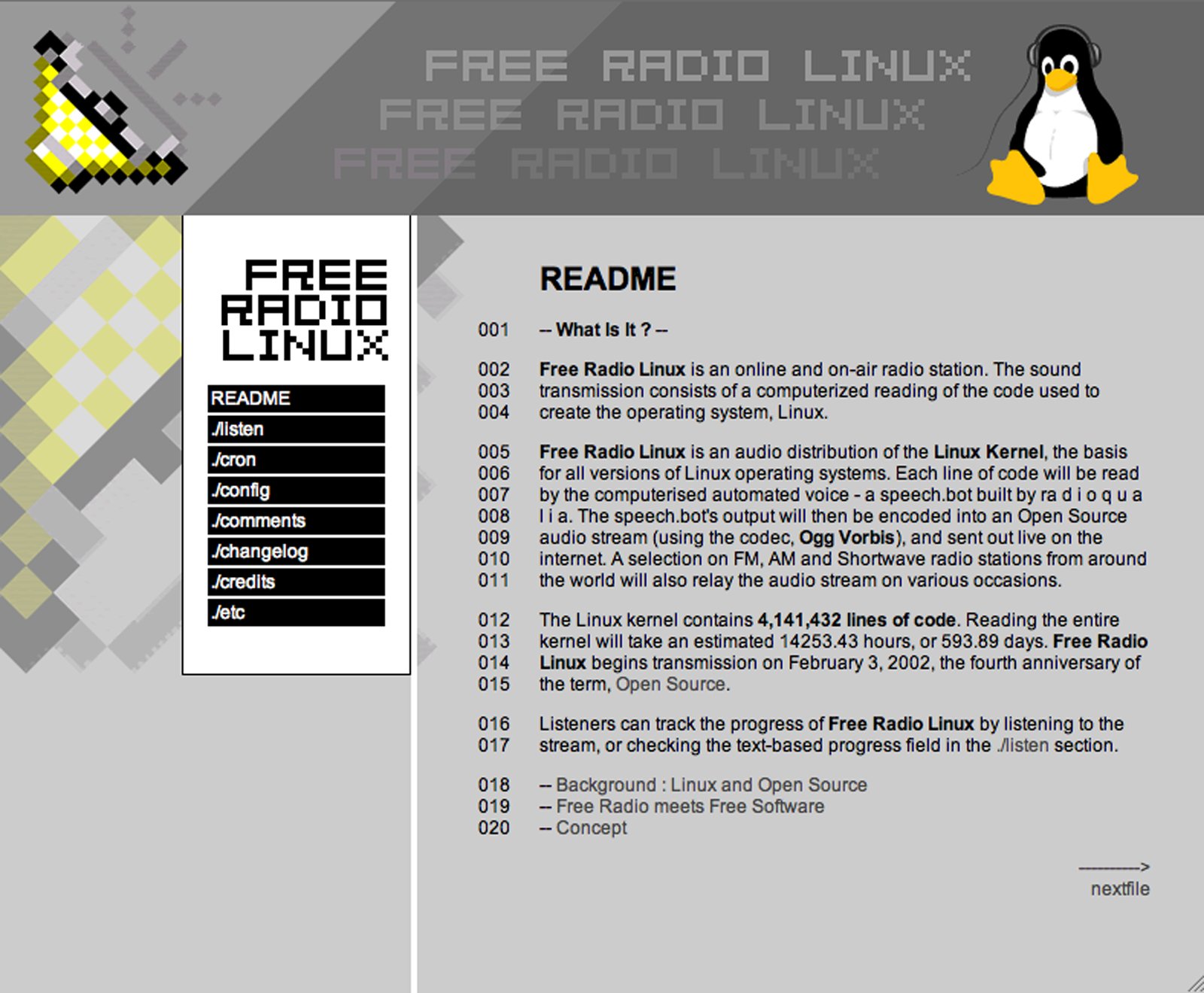 Free Radio Linux, 2002